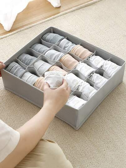 1pc Multi-grid Underwear Storage Box | SHEIN