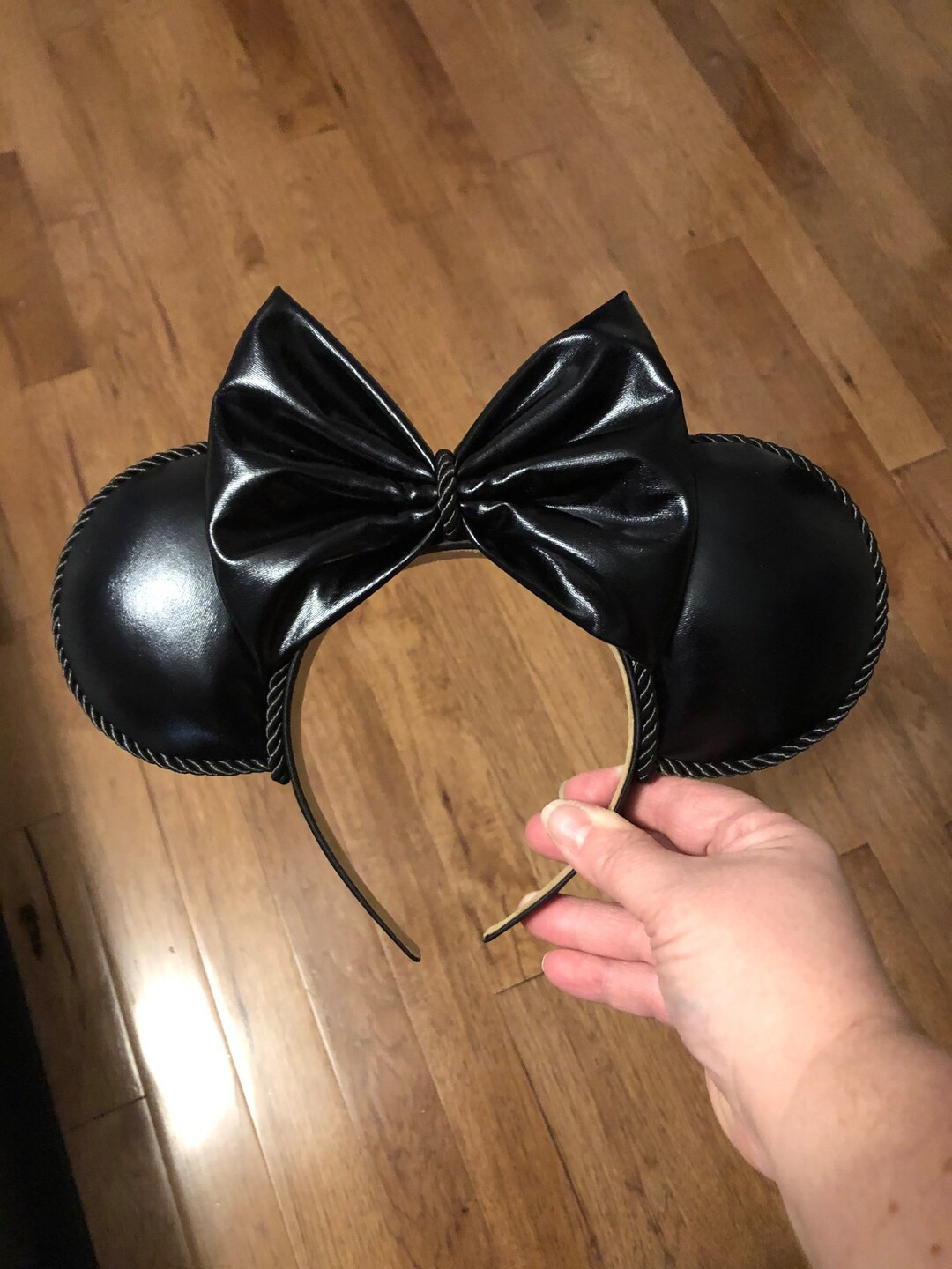 Black Mickey Ears. Black Minnie Ears. - Etsy | Etsy (US)
