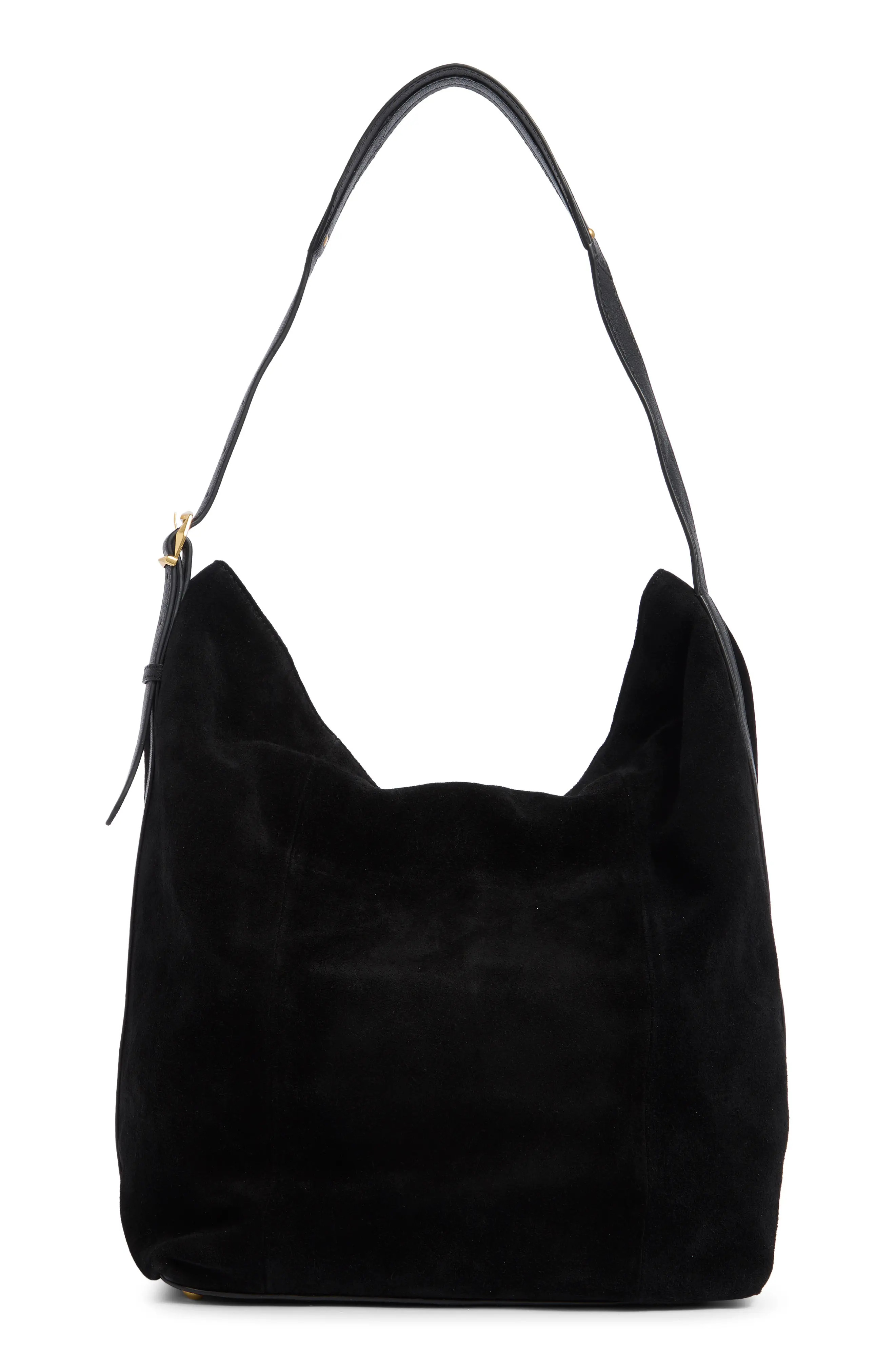 Vince Camuto Nelly Suede Hobo in Milktea Cow Suede Korean Nappa at Nordstrom Rack | Nordstrom Rack