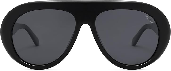 SOJOS Trendy Oversized Polarized Aviator Sunglasses Womens Men Retro Vintage 70s Style UV Protect... | Amazon (US)