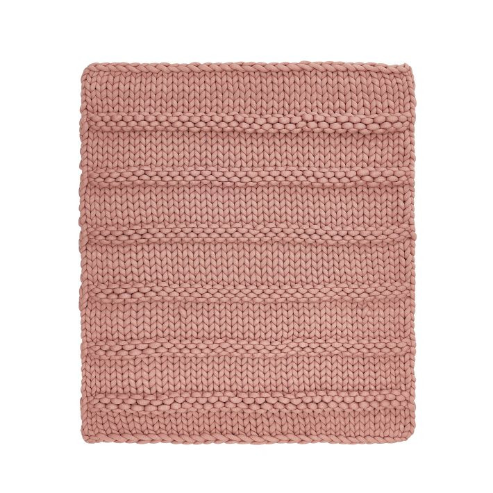 Super Chunky Knit Throw | Pottery Barn Teen