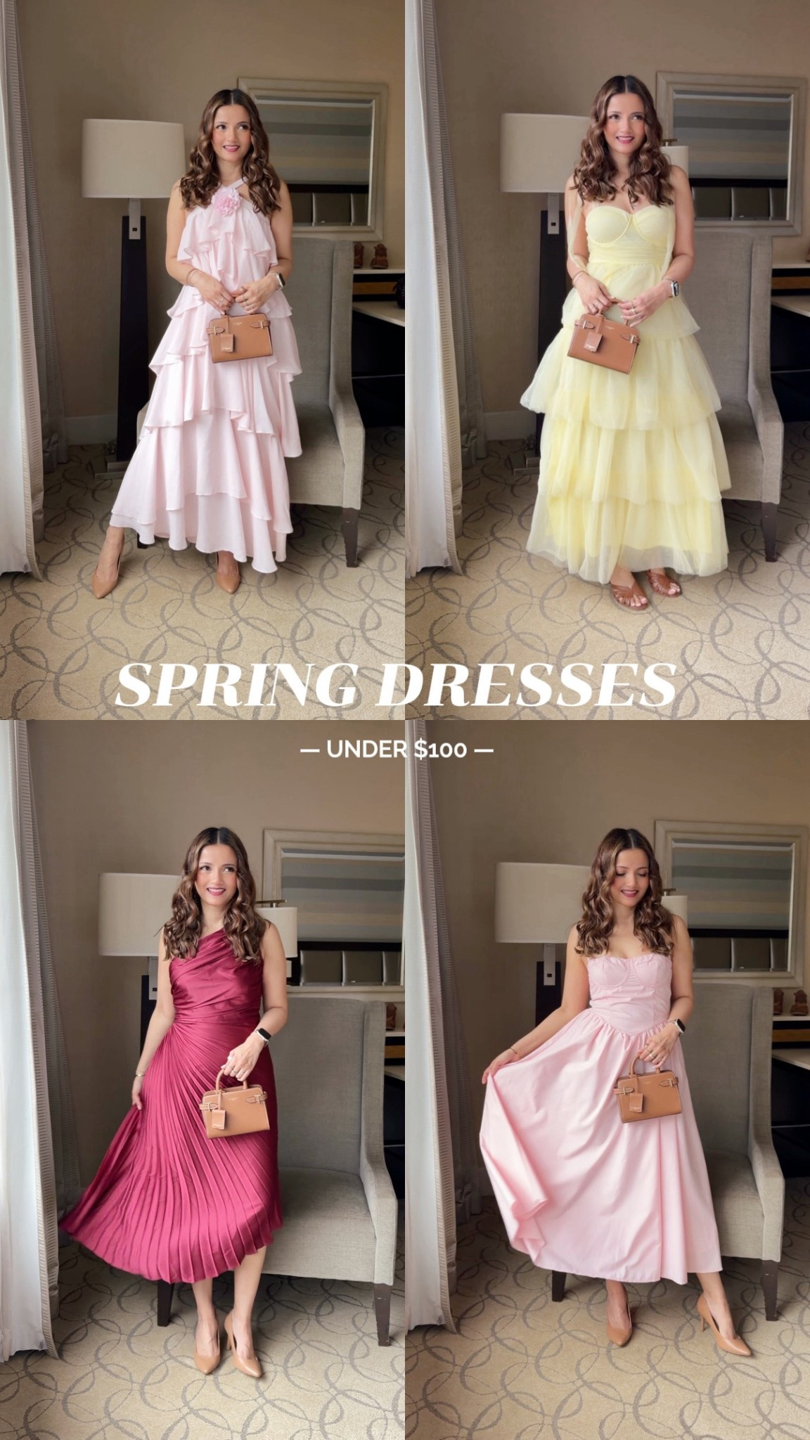 feminine dresses under $100

#LTKwedding #LTKcanada #LTKdresses