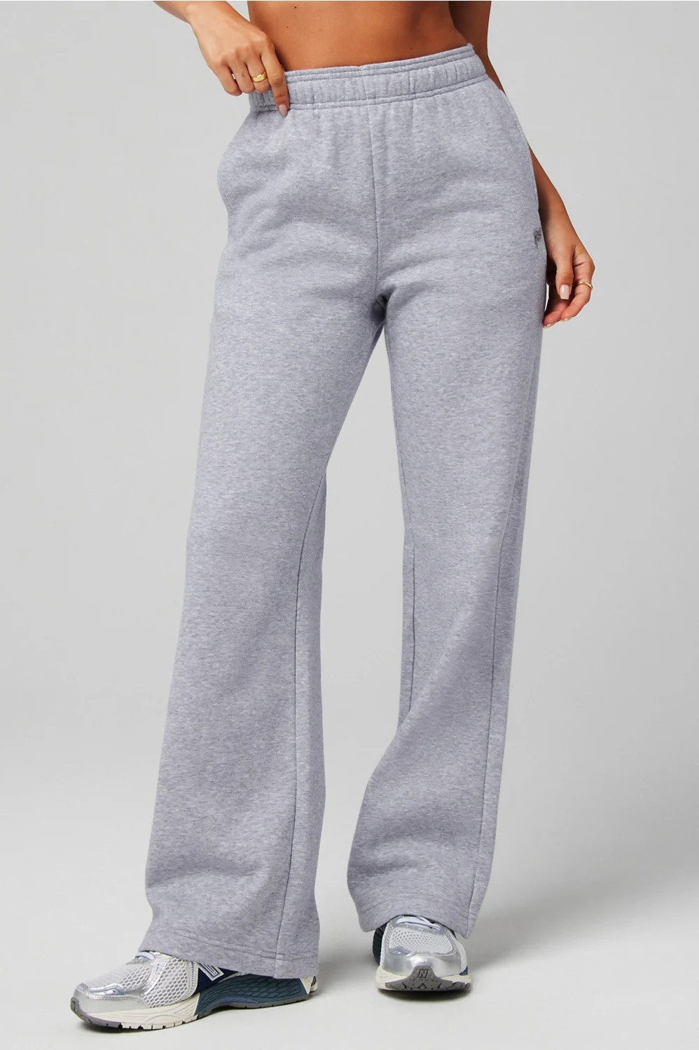 Cozy Fleece Wide Leg Sweatpant | Fabletics
