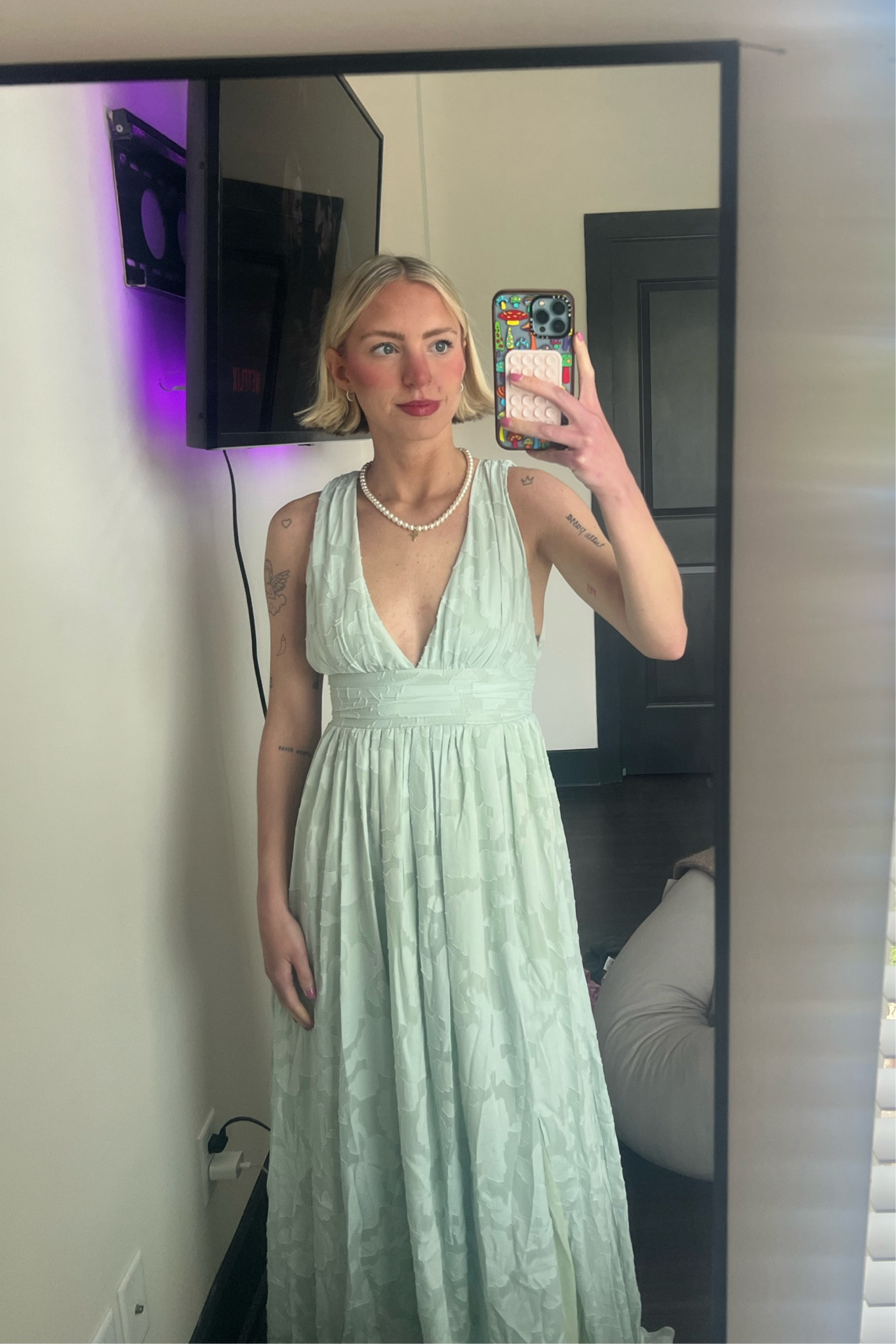 Dress size XS runs long! #weddingguest

#LTKdayinmylife #LTKgrwm #LTKBeauty