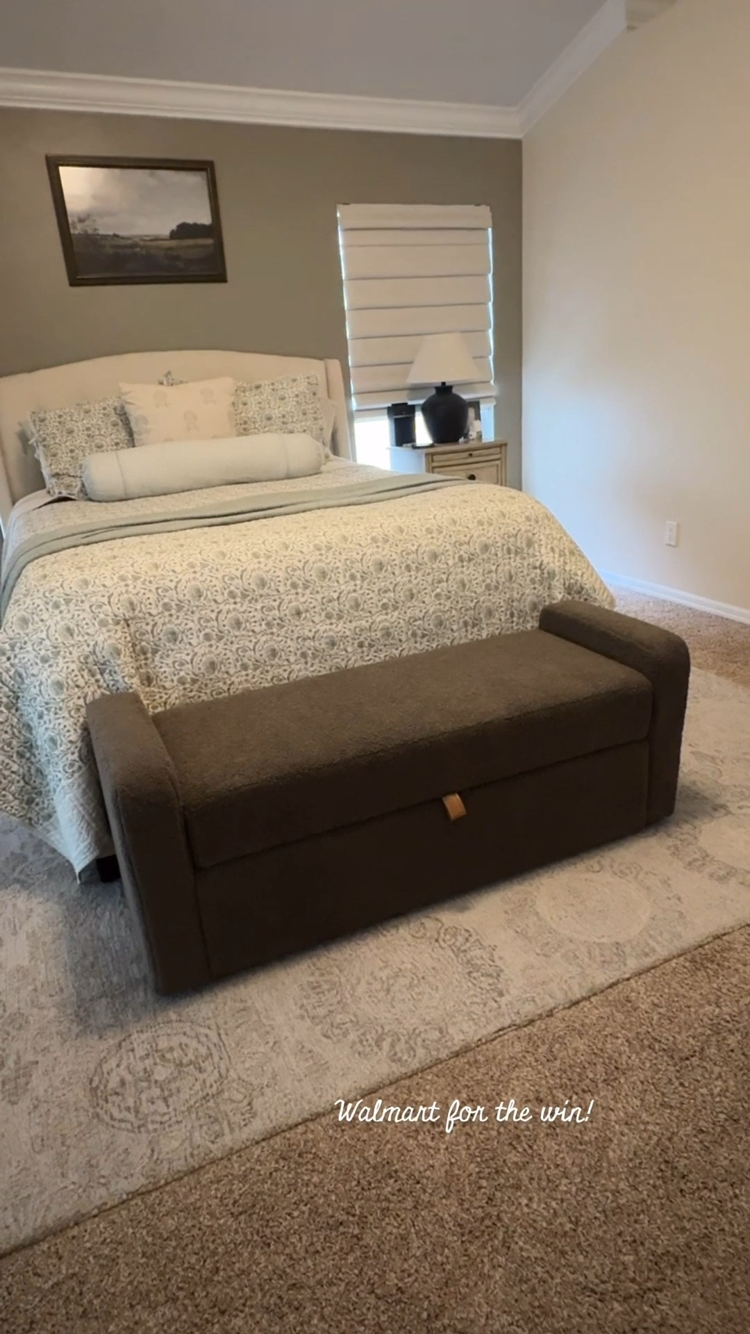 This storage ottoman arrived very quickly and was packaged so well! It’s great quality and feels a lot more luxe than what you might expect for the price point! Win win! 

#LTKHome