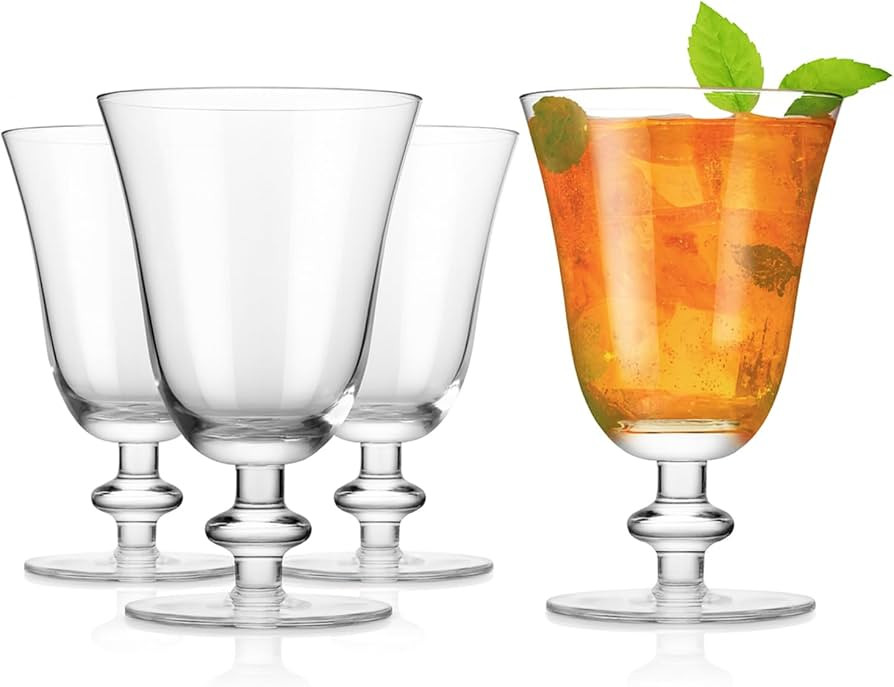 Royalrose Premium Delight Vintage Red Wine Glassware Set of 4 \u2013 10 oz Goblets for Wine, Cock... | Amazon (US)