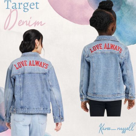 Target Denim Mommy & Me matching jackets! 
#lovealways #targetfinds #target #shoptarget

#LTKkids #LTKFind #LTKfamily