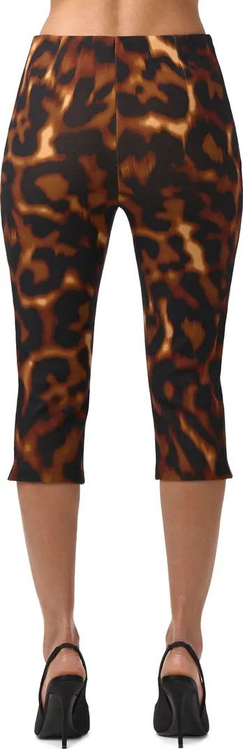 Naked Wardrobe Print Ponte Crop Leggings | Nordstrom | Nordstrom