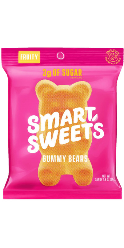 SmartSweets Fruity Gummy Bears Pouch | Well.ca