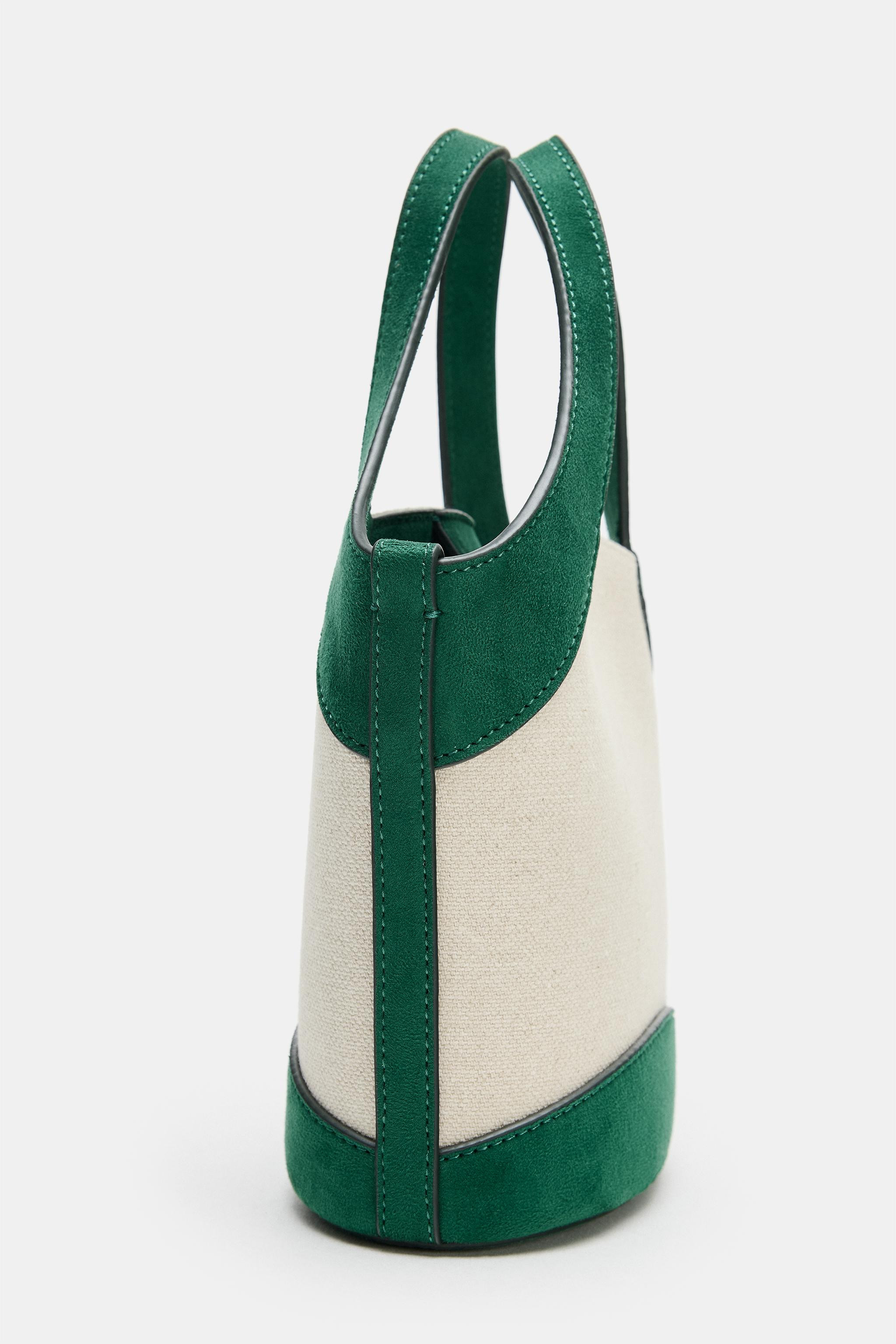 CANVAS CROSSBODY BAG | Zara US