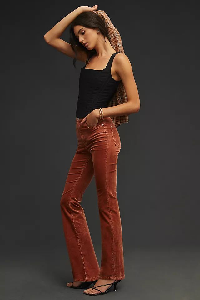 The Icon Flare Corduroy Jeans | Anthropologie (US)
