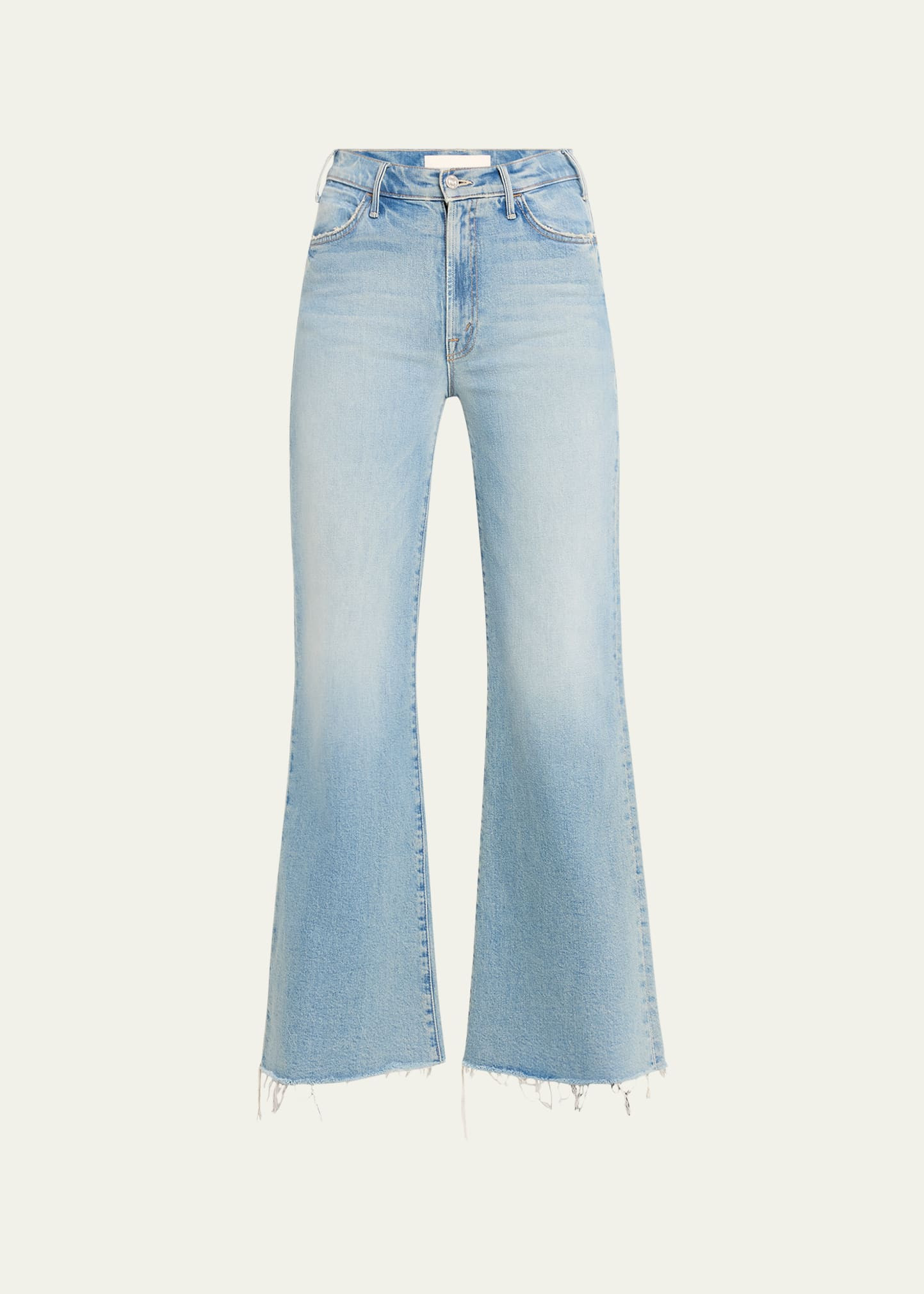 MOTHER The Hustler Roller Fray Jeans | Bergdorf Goodman