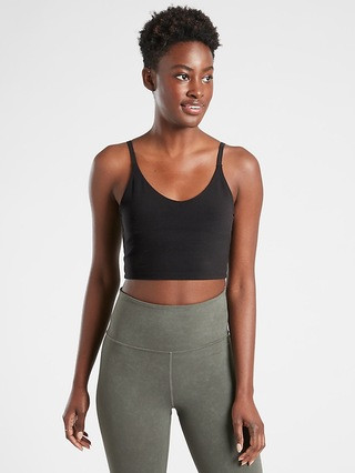 Elation V-Neck Crop A-C | Athleta