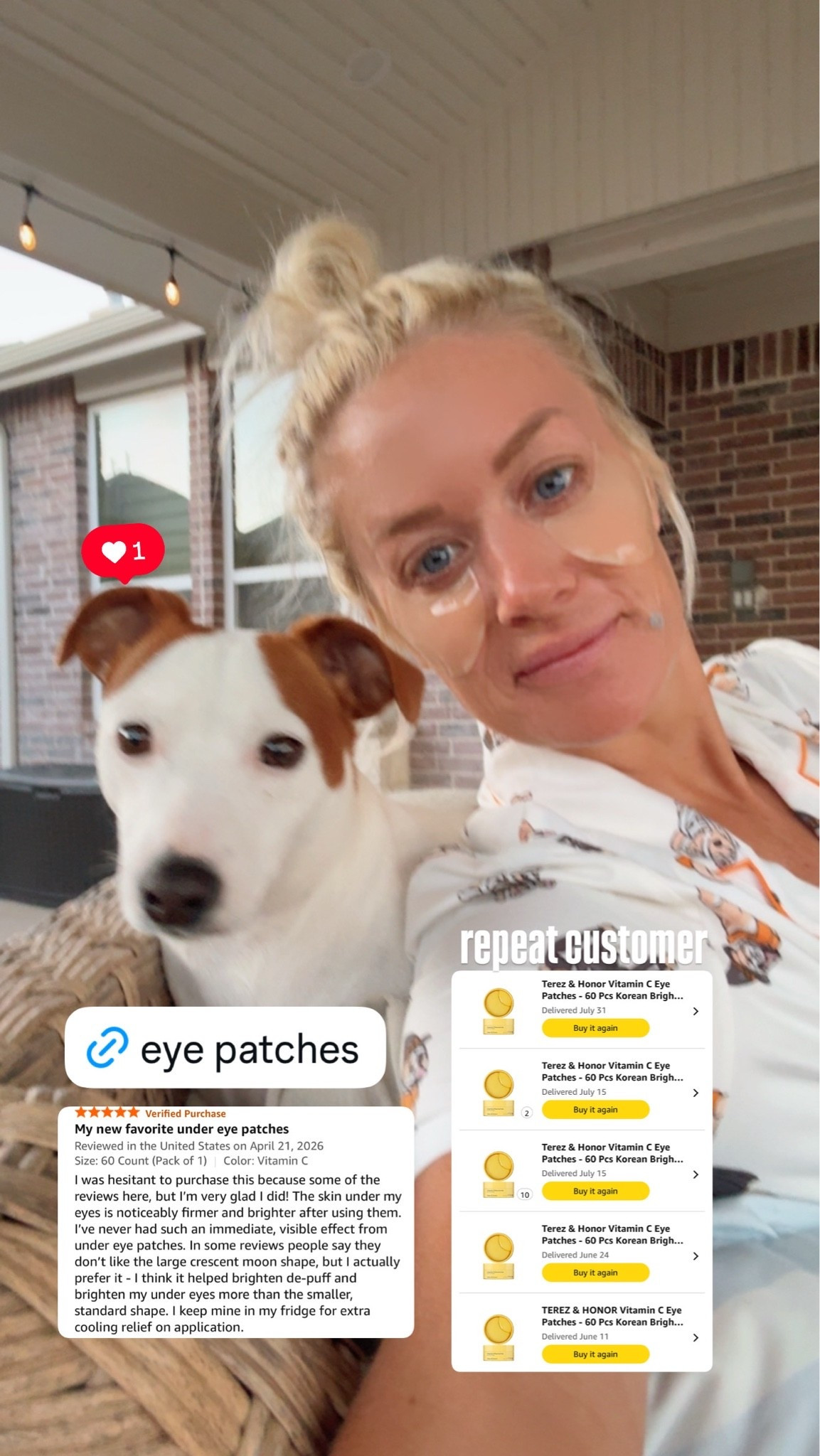Favorite under eye morning routine