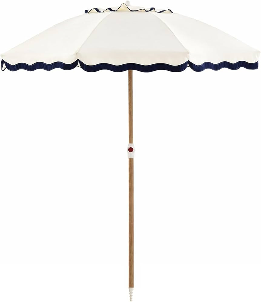 6FT Patio Beach Umbrella for Outdoor, UPF 50+ Sun Shade for Patio, Backyard, Garden, Pool and Bea... | Amazon (US)