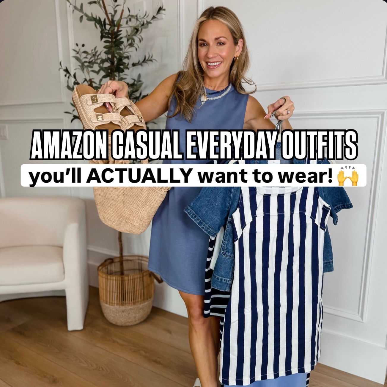 Easy casual everyday outfits from Amazon! 💙

#LTKootd #LTKPetite #LTKdayinmylife