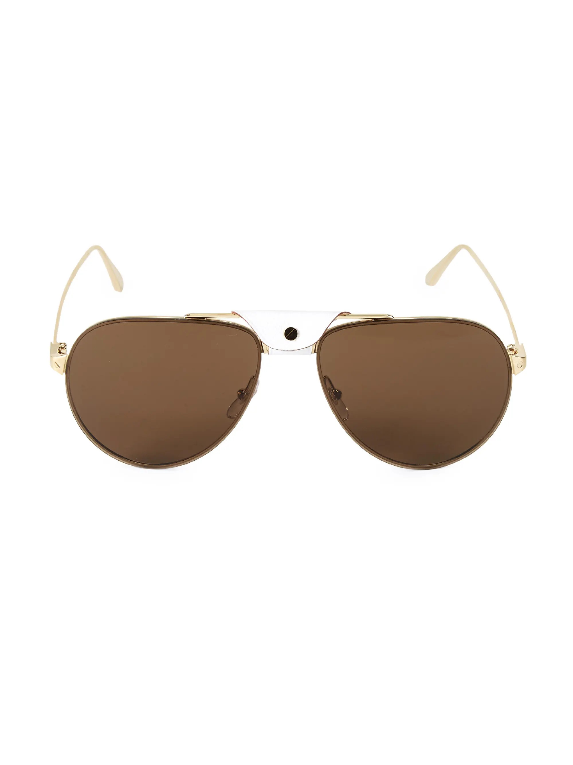 62MM Round Metal Sunglasses | Saks Fifth Avenue