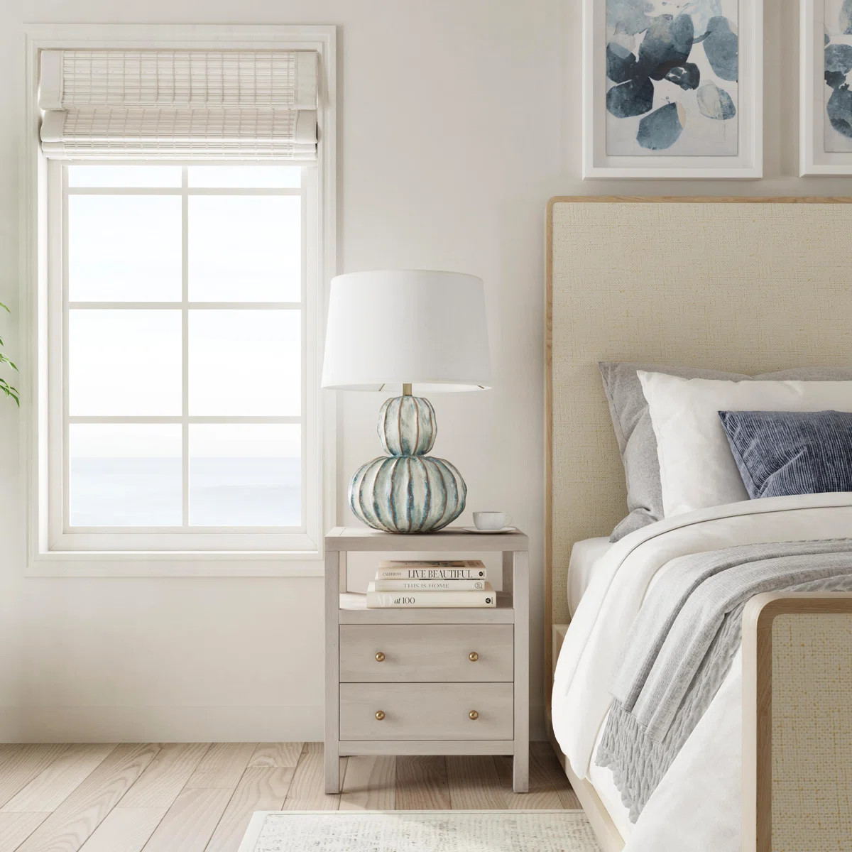 Celine 21" 2-Drawer Nightstand | Wayfair North America