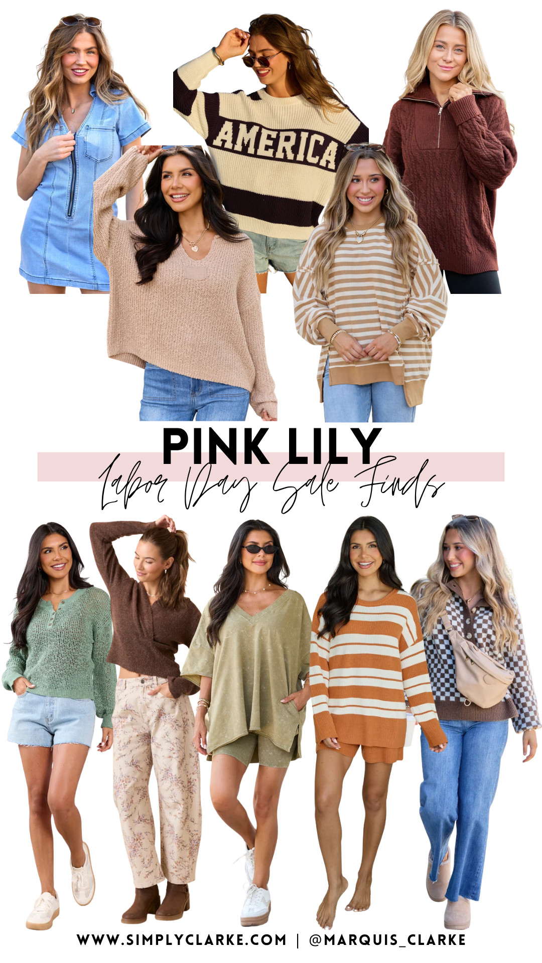 Pink Lily Labor Day sale finds! So many cute pieces for transitioning into fall—from lightweight sweaters and matching sets to easy layers you’ll wear all season long! @pinklily

Pink Lily sale - Pink Lily Labor Day sale - fall fashion - fall sweaters - women’s fall outfits - matching sets - transitional fall outfits - Labor Day sale finds

 

 #LTKootd #LTKSeasonal #LTKSaleAlert