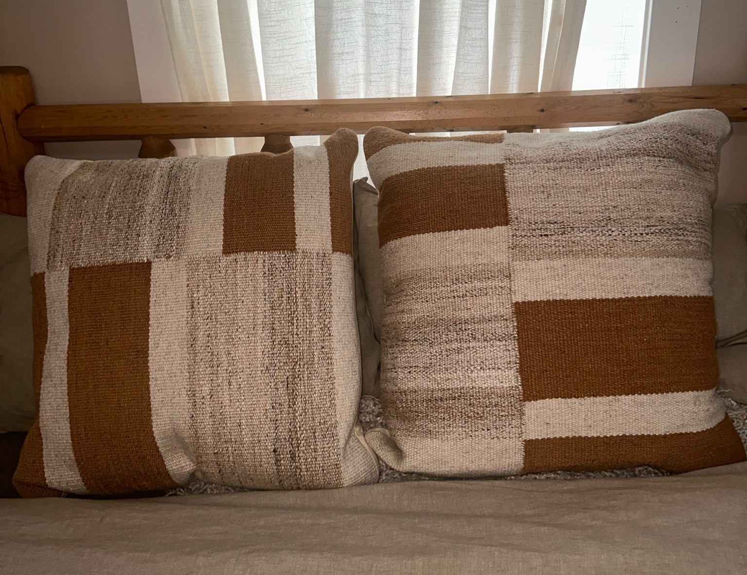 My bed pillows! They add so much to the space. I love how they give a western/boho feel  

#LTKhome #LTKunder100 #LTKunder50