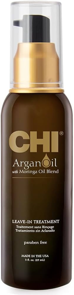 CHI Argan Oil Leave In Treatment, Argan Plus Moringa Oil, Lightweight Formula To Moisturize Dull ... | Amazon (US)