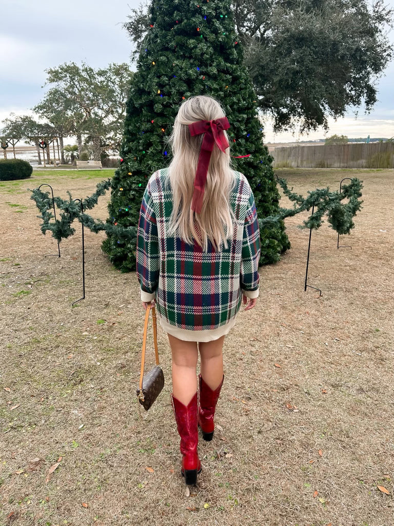 "Plaid Ember Tunic" Sweater by Show Me Your Mumu | Glitzy Bella