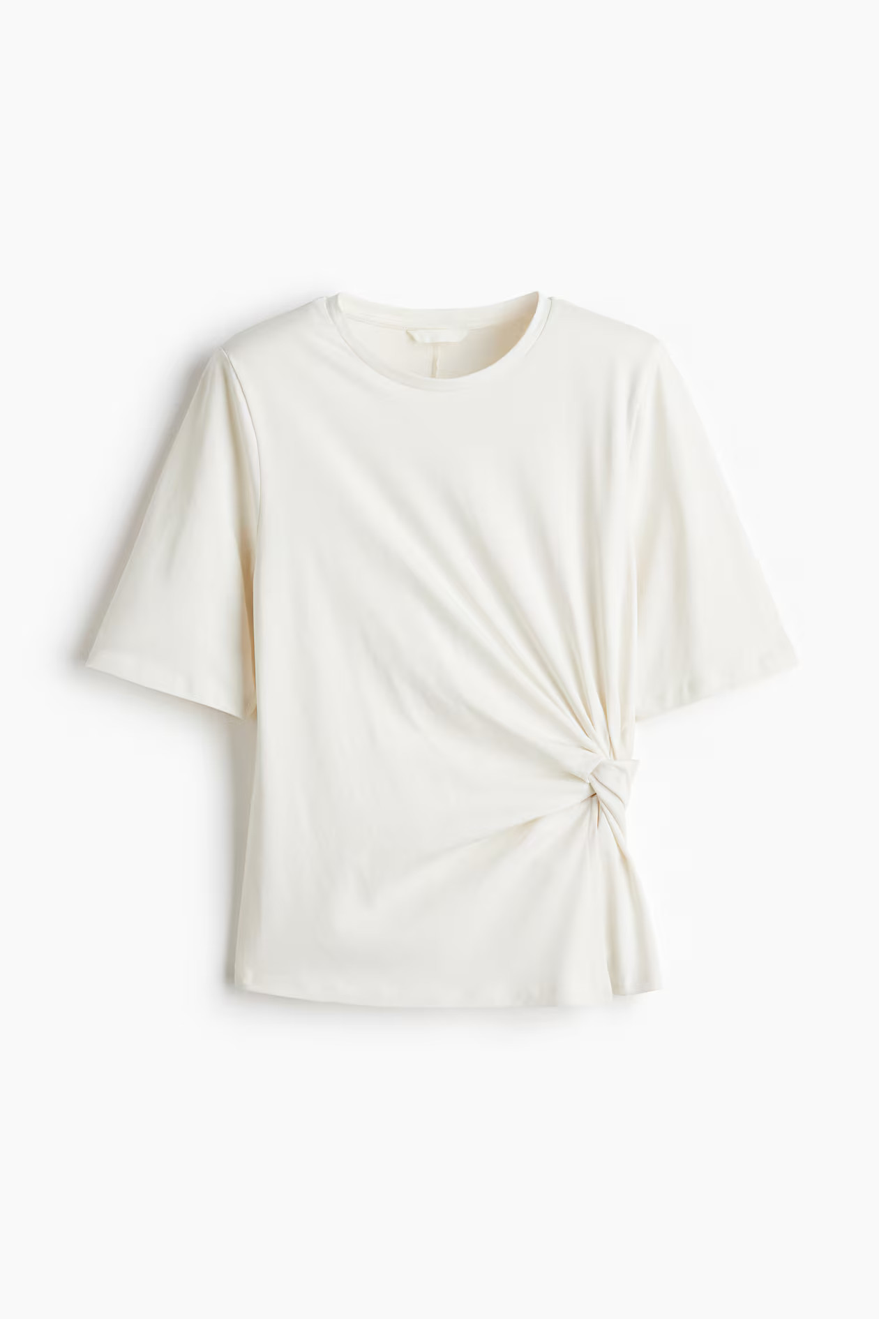 Twist-Detail T-Shirt | H&M (US + CA)