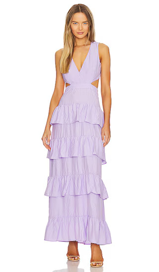 Christy Maxi Dress in Lavender | Revolve Clothing (Global)