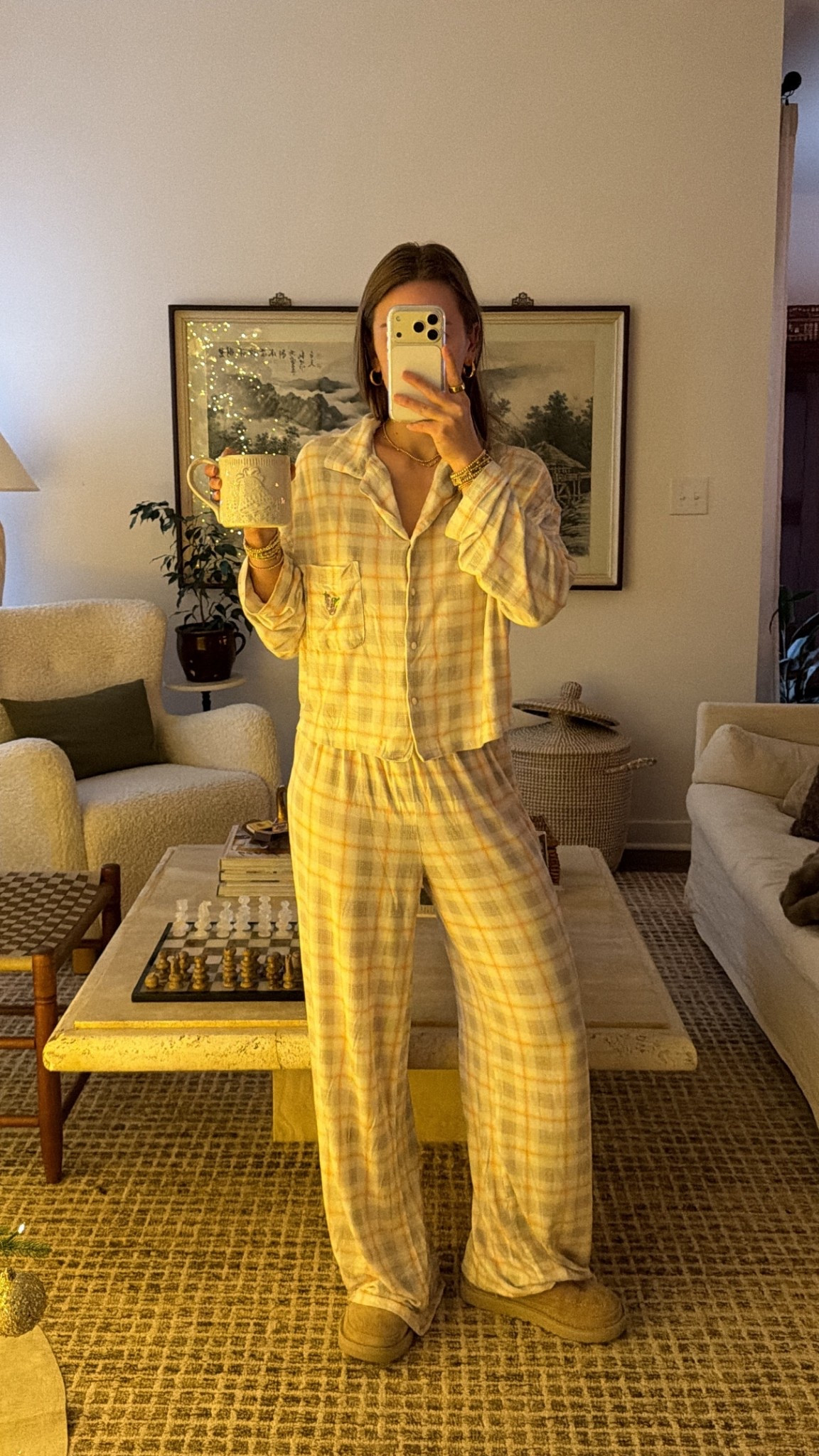 12/22/25 my cozy morning pajamas from Dairy Boy — the softest, most comfortable set for slow mornings at home. Perfect for lounging, coffee in hand, and easing into the day feeling relaxed and cozy.

#LTKHoliday #LTKootd #LTKmorningroutine