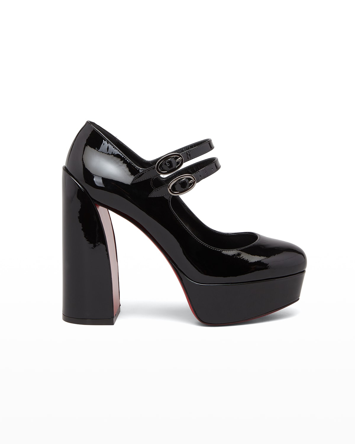 Movida Patent Mary Jane Red Sole Pumps | Neiman Marcus