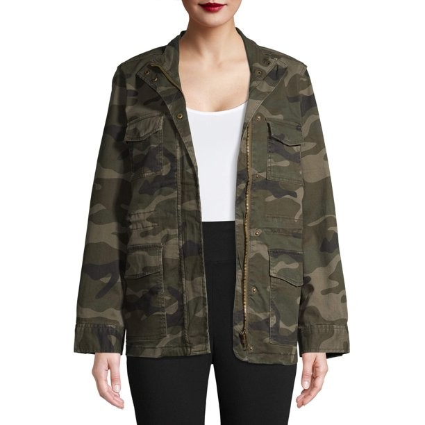 Time and Tru Women's Utility Jacket | Walmart (US)