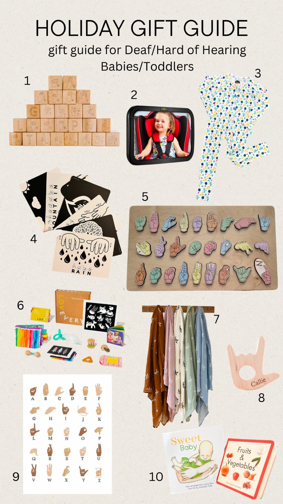 Holiday Gift Guide for Deaf/Hard of Hearing Babies/Toddlers

#LTKHoliday #LTKGiftGuide