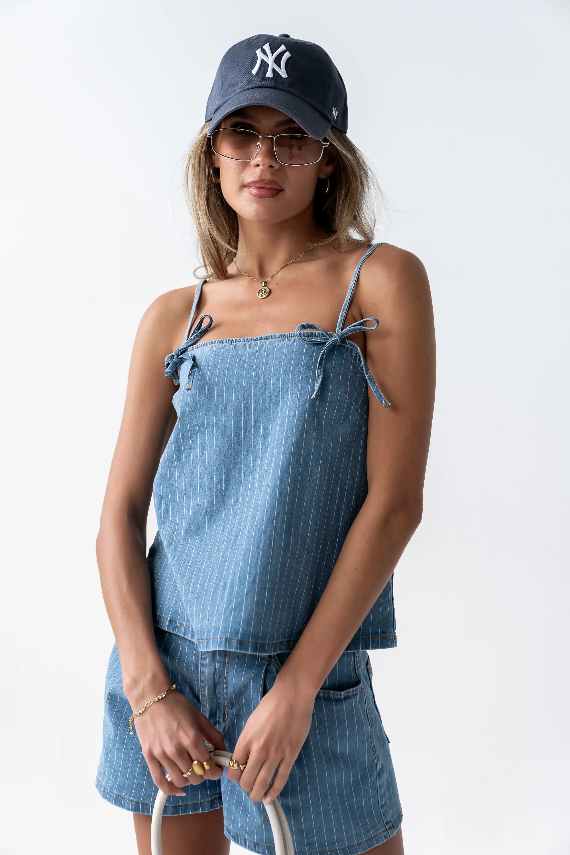 Marline Pinstripe Tank Top | Böhme US