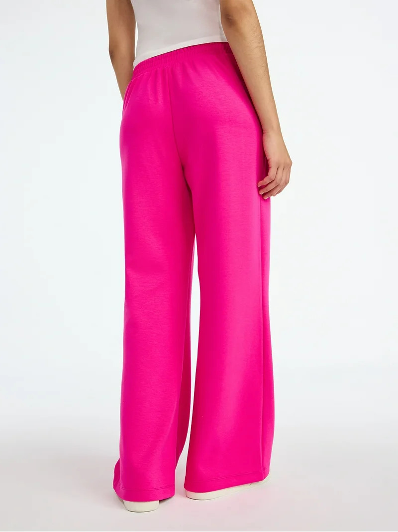 Scoop Women’s and Women’s Plus New Scubaknit Seamed Sweatpants, Regular and Short Lengths, Si... | Walmart (US)