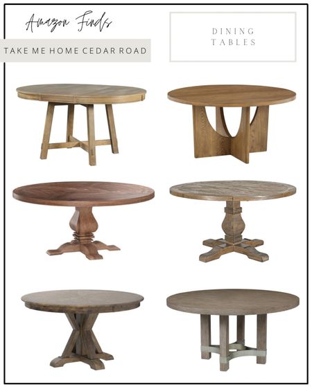 AMAZON FINDS - round dining tables

Good reviews, reputable brands and great prices on these round dining room tables! 

Dining room, dining room table, round dining table, oval dining table, amazon finds, Amazon home, Amazon furniture 

#LTKsalealert #LTKhome