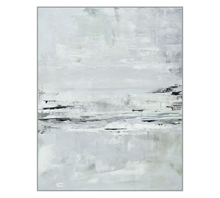 Gray Surf Canvas, 32 x 40" | Pottery Barn (US)