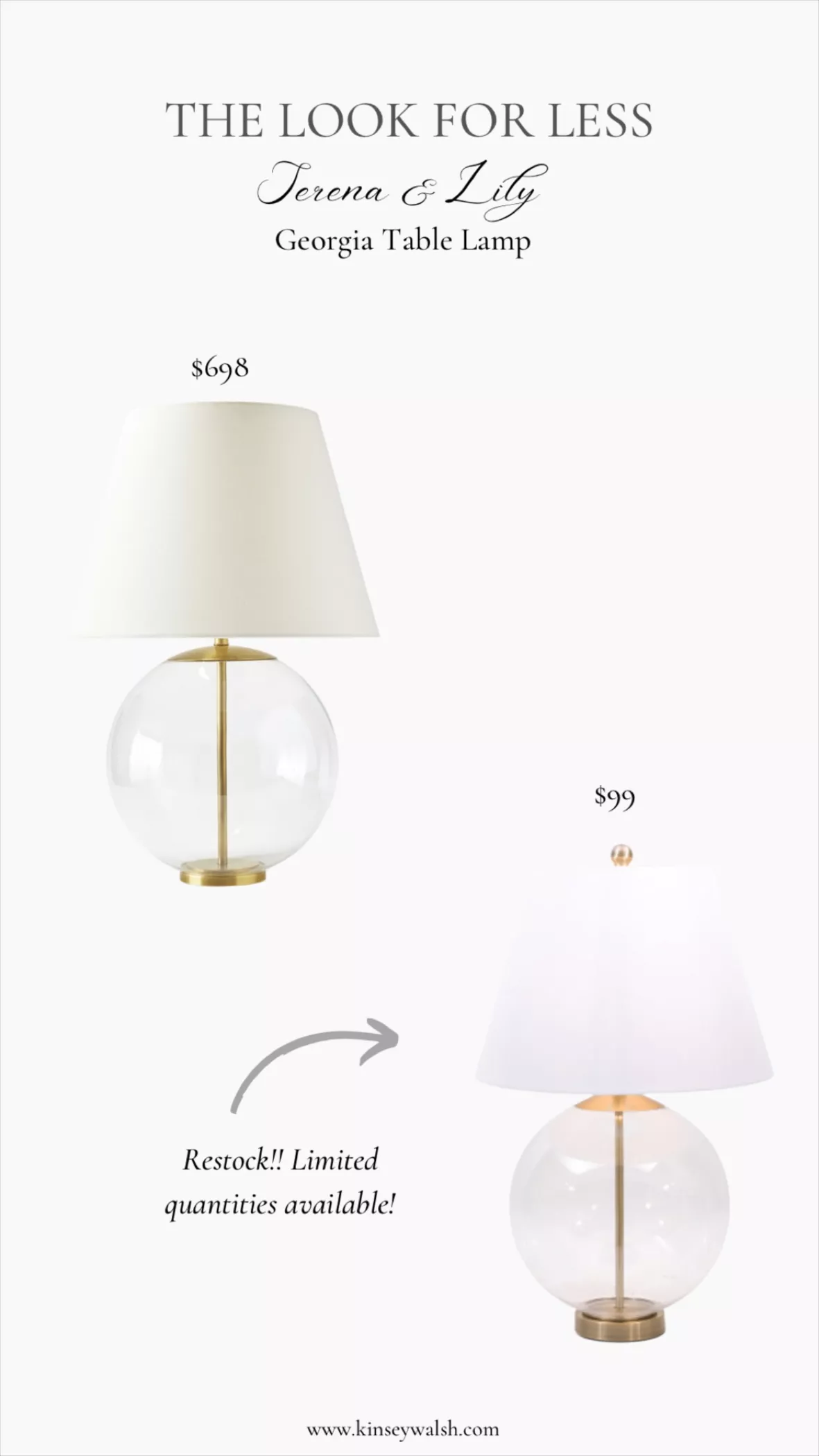 25in Candri Table Lamp curated on LTK