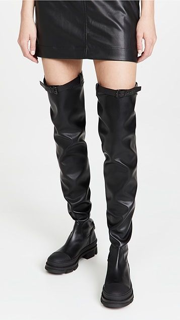 Over-the-Knee Boots with Buckle | Shopbop