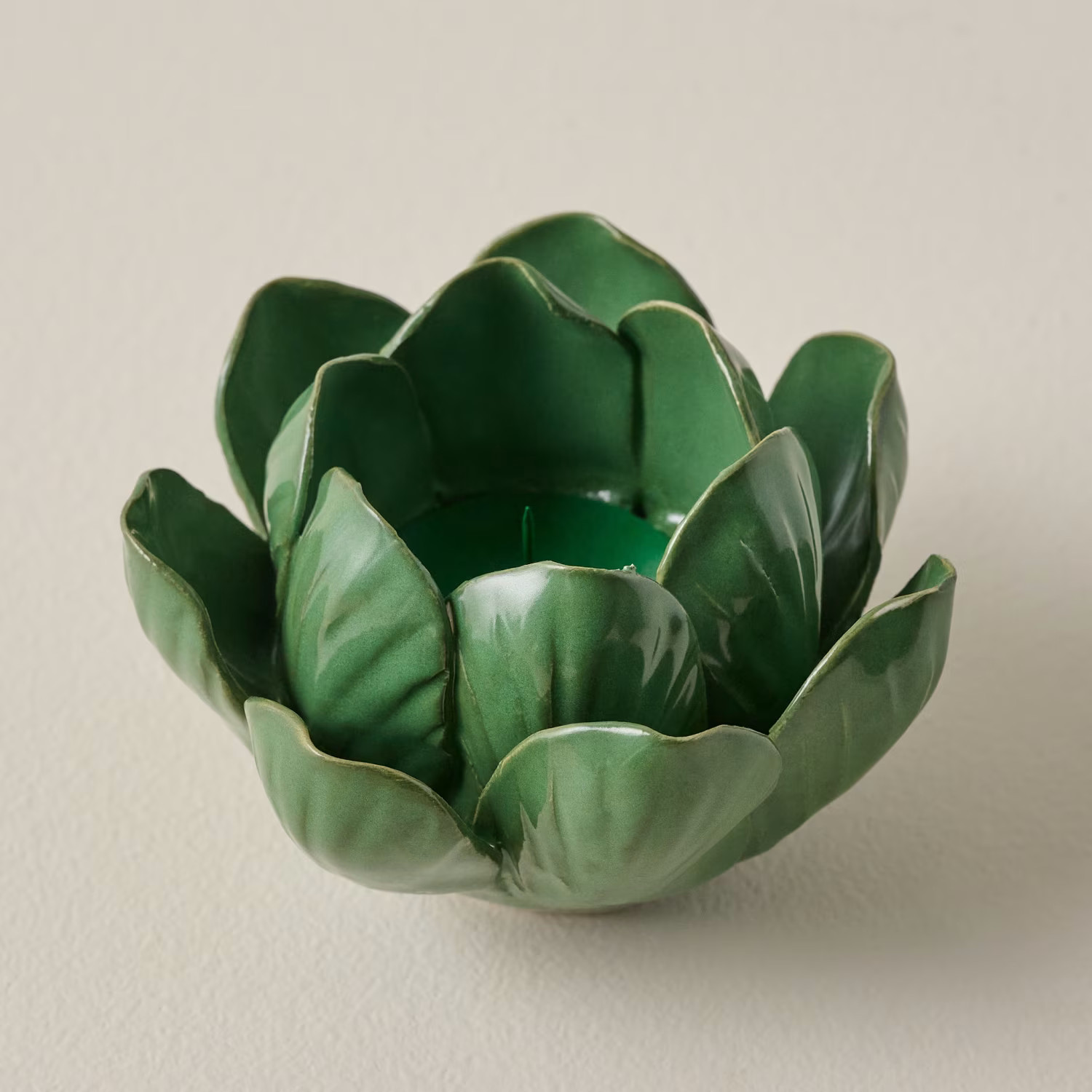 Celia Floral Taper Holder | Magnolia