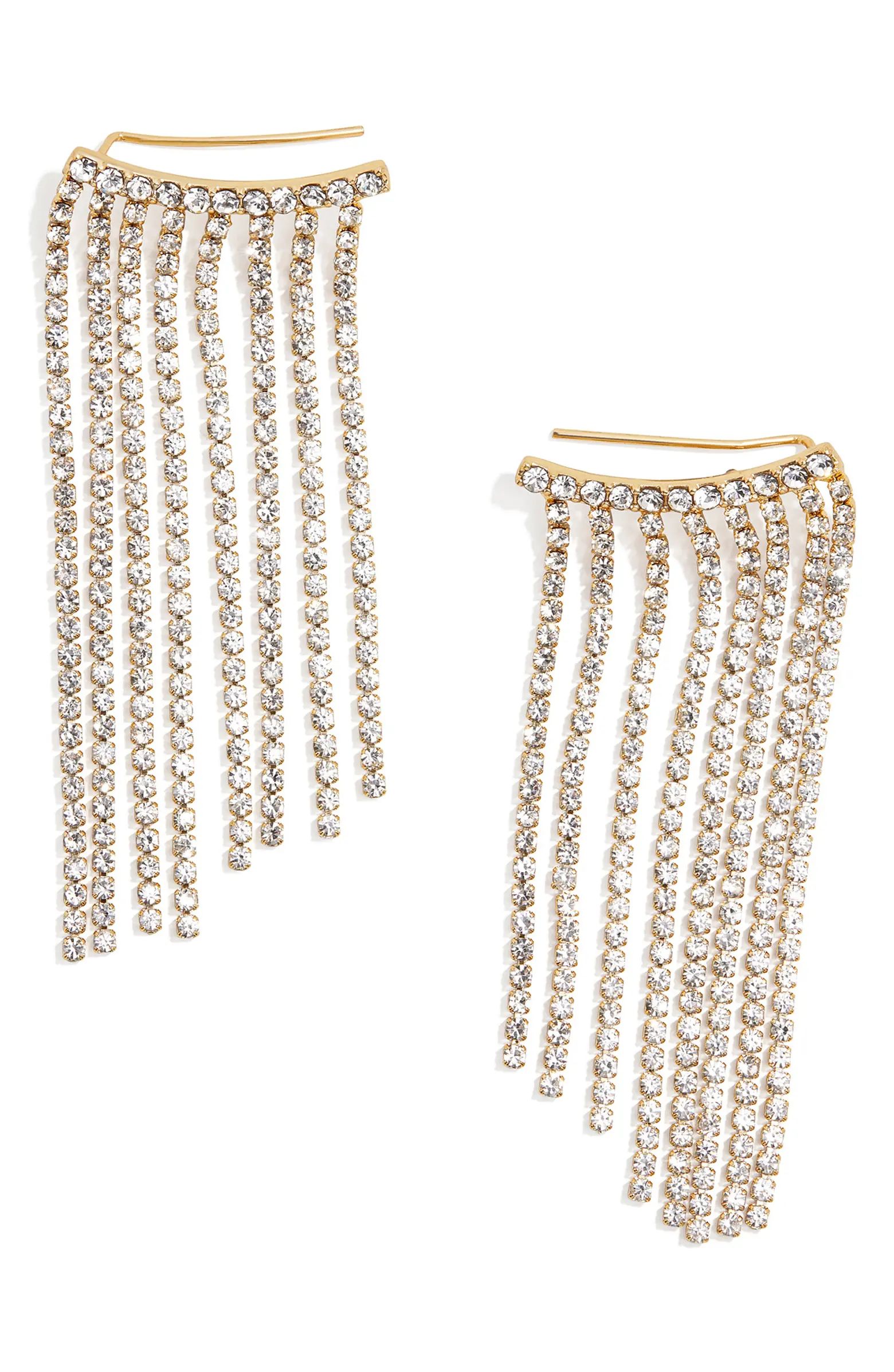 BaubleBar Victoria Threader Fringe Earrings | Nordstrom | Nordstrom