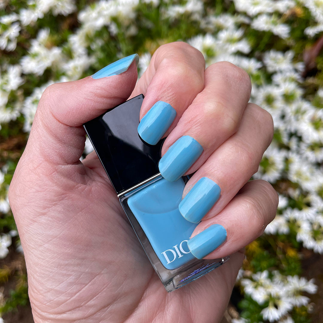 Love this blue nail polish from Dior's summer nail polish collection.  

 #LTKSeasonal #LTKOver40 #LTKBeauty