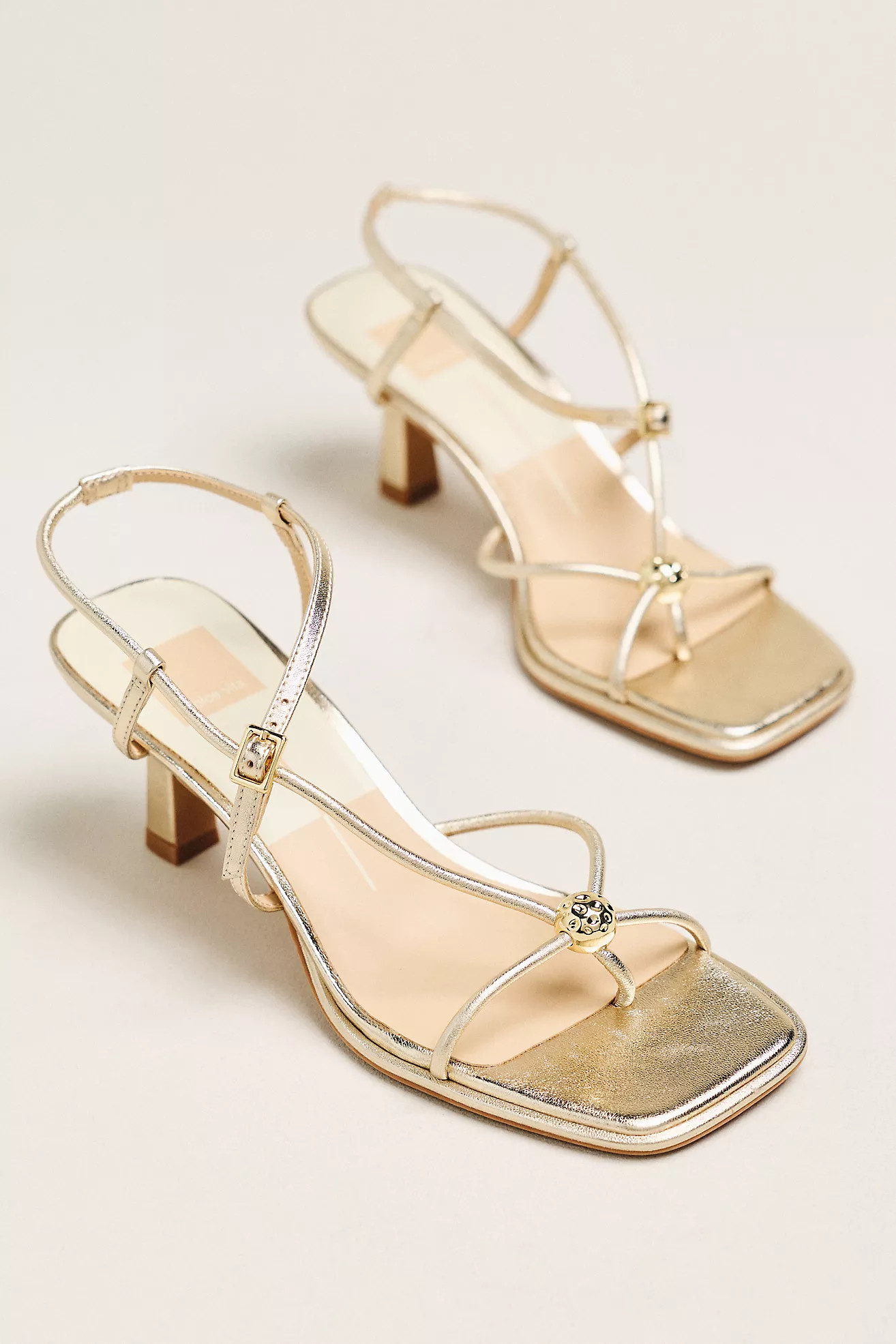 Dolce Vita Mylee Strappy Kitten Heels | Anthropologie (US)