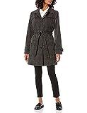 LONDON FOG womens London Fog Polka Dot Trenchcoat, Black and White, Small US | Amazon (US)