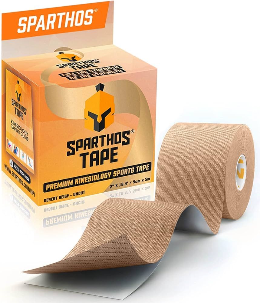 Sparthos Kinesiology Tape - Incredible Support for Athletic Sports and Recovery - Free Kinesiolog... | Amazon (US)