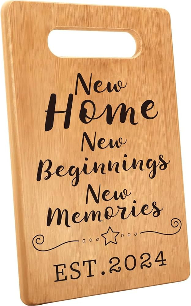 House Warming Gifts New Home, New Home Gift Ideas Decoration, Cutting Board, House Warming Gifts ... | Amazon (US)