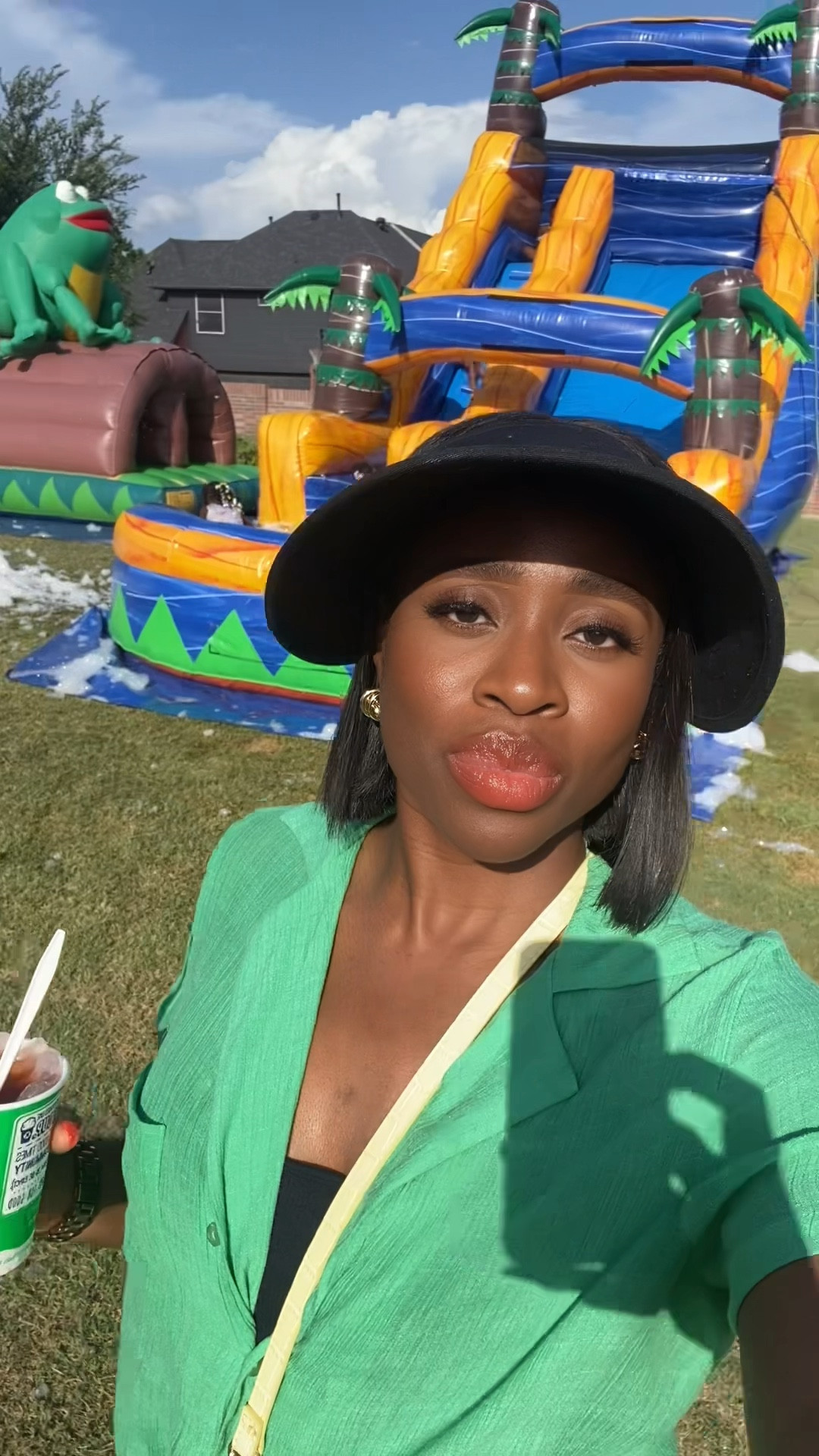 My go to hat for summertime activities blocks the sun perfect without hiding your face. #amazonfinds
