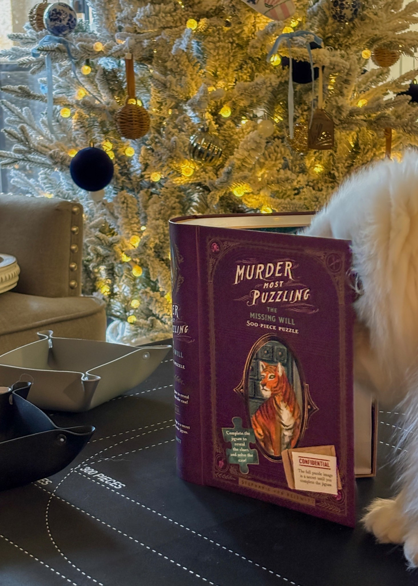 A New Year’s Eve puzzle mystery with the family and our furry helper. 

#LTKdayinmylife #LTKHoliday #LTKHome