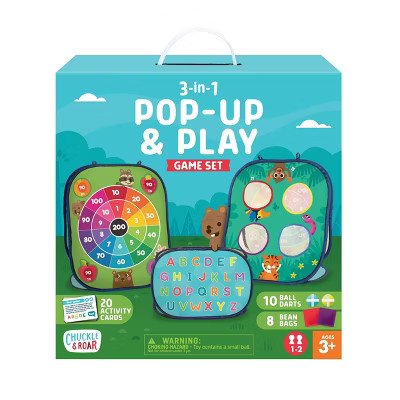 Chuckle & Roar 3-in-1 Pop-Up & Play Game Set | Target