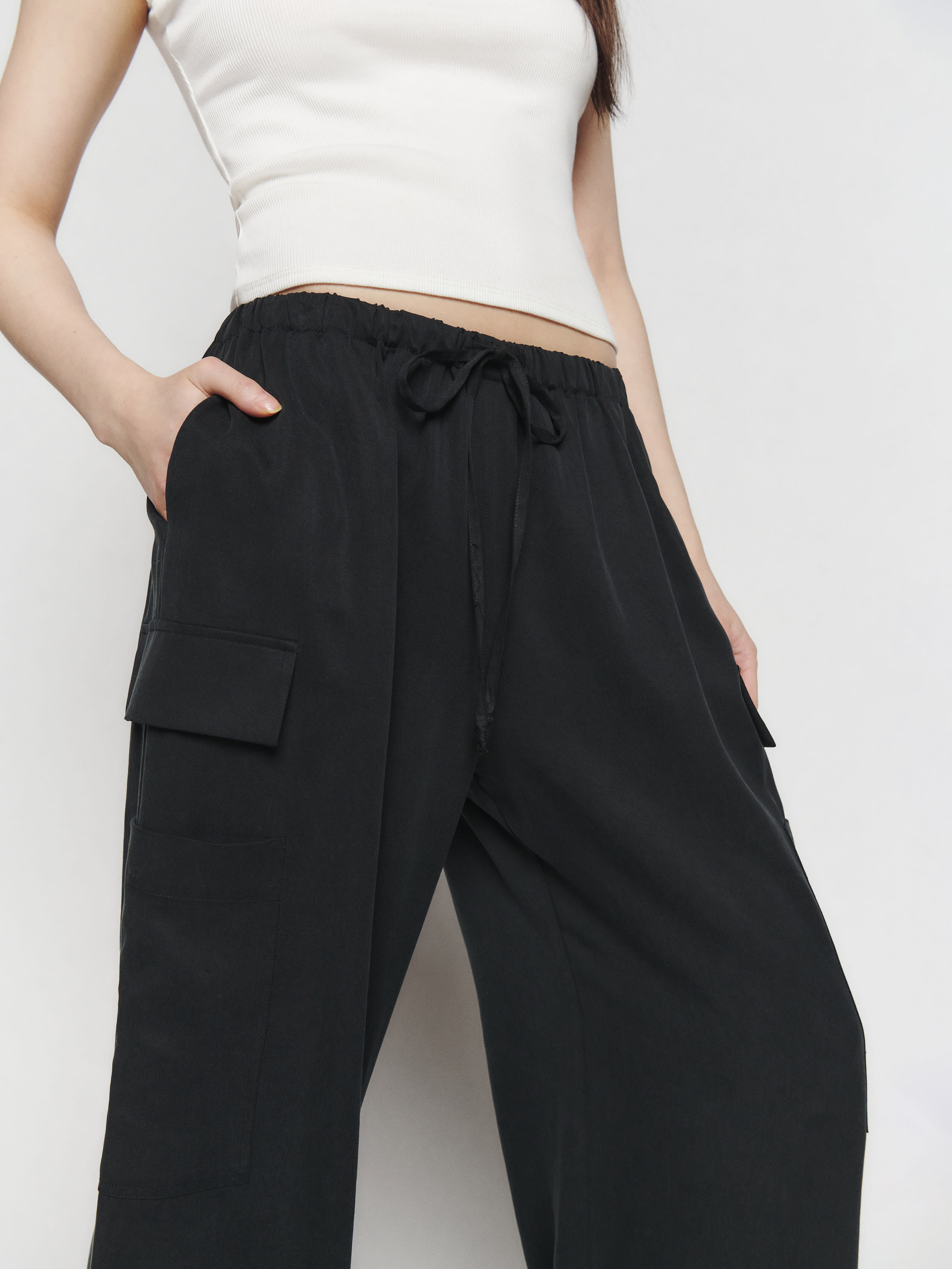 Ethan Twill Pant | Reformation (Global)