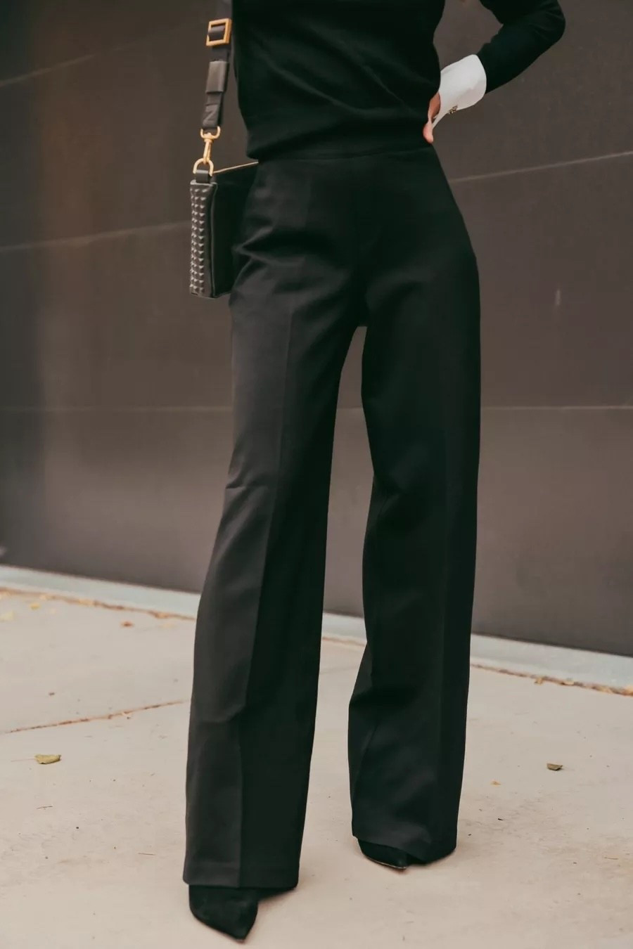 These Spanx wide leg black pants have been a Busbee best seller for years now. They are next-level flattering but more importantly, incredibly comfortable too. No bulk, built in compression, and stretch make these one of the best. Plus, they are made of a ponte knit fabric that is very soft, wrinkle-resistant, and so easy to care for. 🙌 

I recommend sizing down. I’m 5’4” wearing xs, regular length with a 3” heel. 

And if you’re a new customer, be sure to use code ERINXSPANX for 15% off! 

~Erin xo

#LTKPetite #LTKOver40 #LTKmomlife